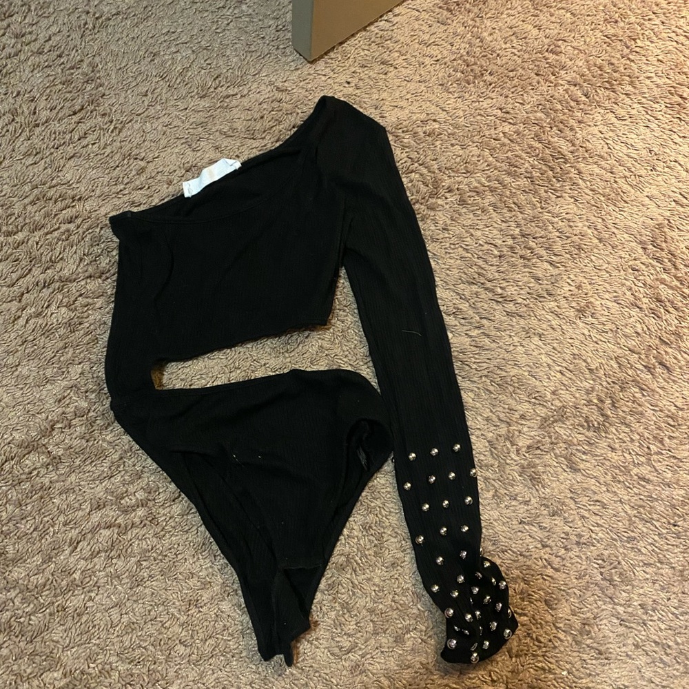 Emma and Sam bodysuit one sleeve